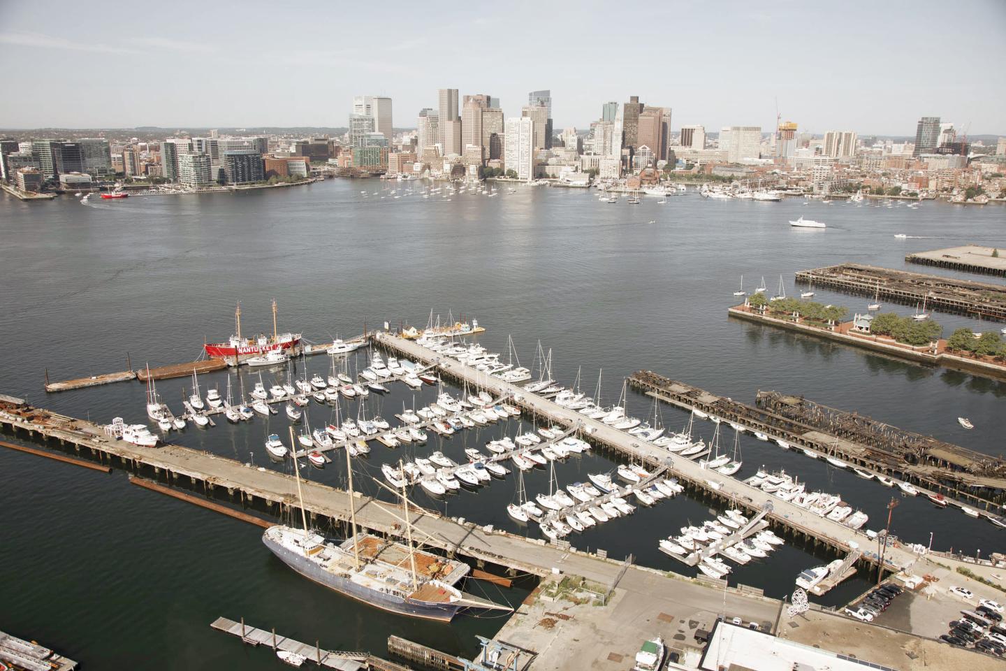 Aerial shot of BHSM