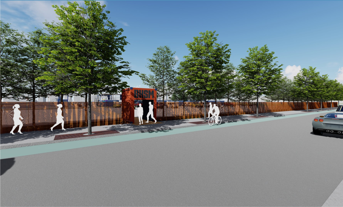 Proposed New Pedestrian Entrance