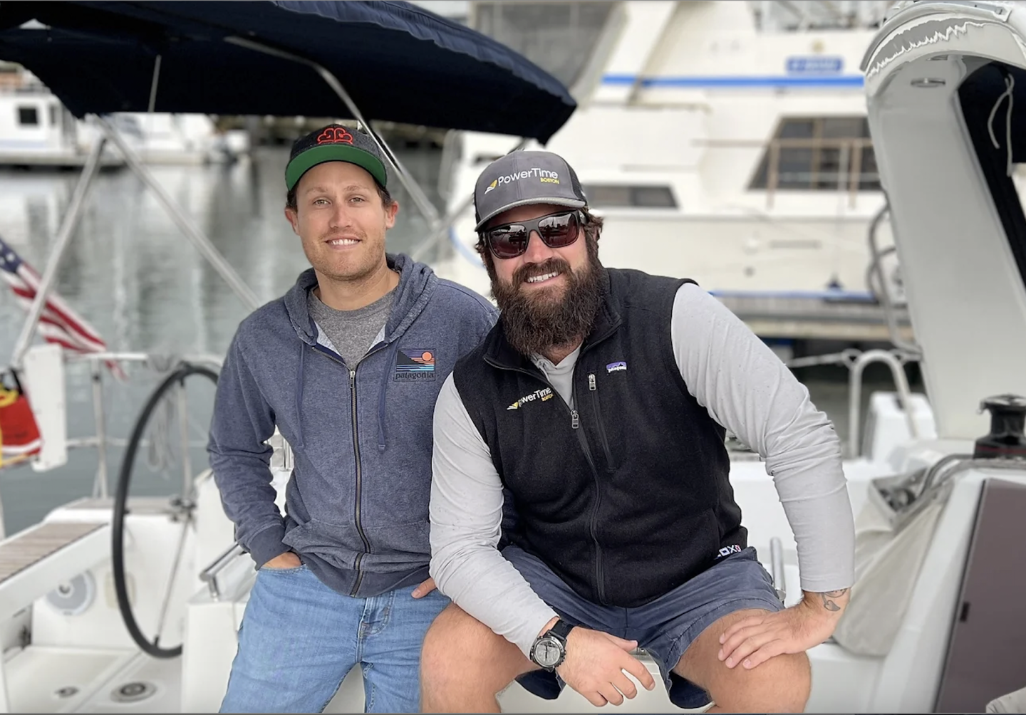 Forrest and Paul of First Reef Sailing School