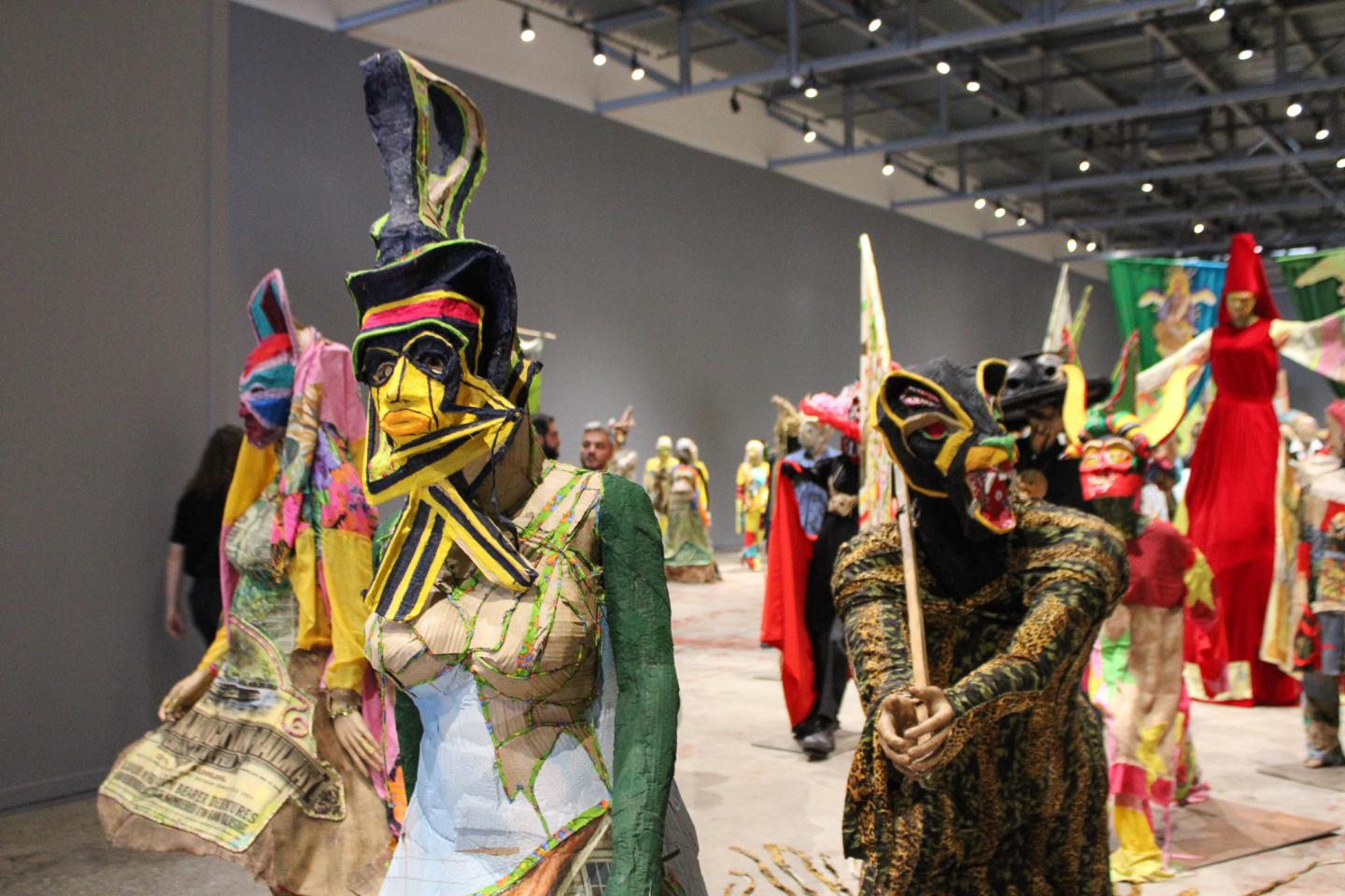 Hew Locke: The Procession at the ICA Watershed