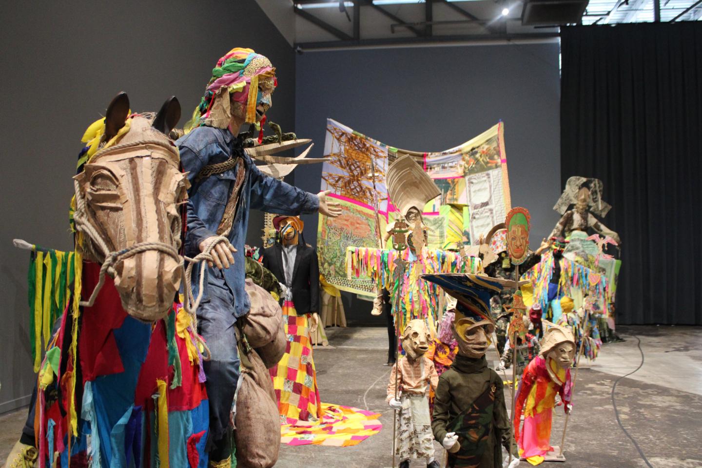 Hew Locke: The Procession at the ICA Watershed