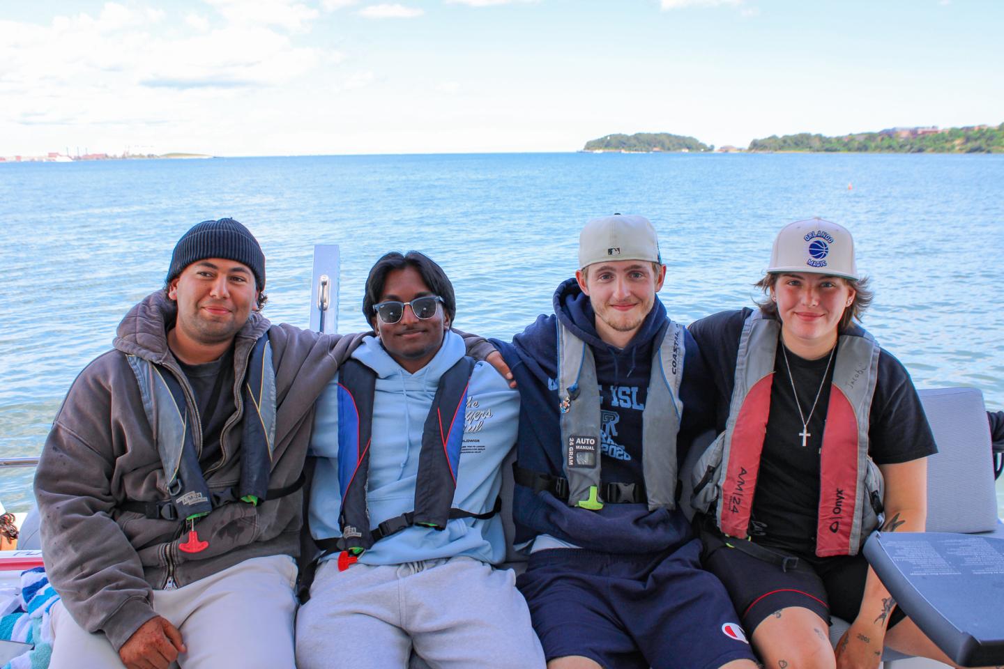 Piers Park Sailing students during Piers to Piers